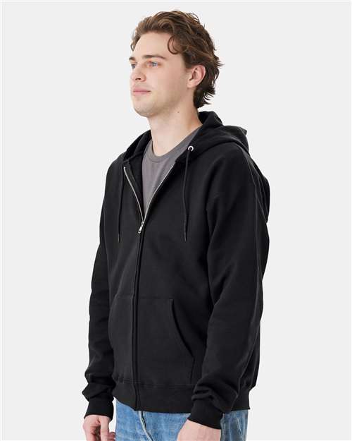 Unisex Ultimate Cotton® Full-Zip Hooded Sweatshirt - F280 42
