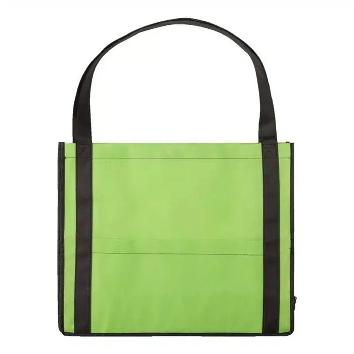 Non-Woven Tote with Mesh Pocket 6