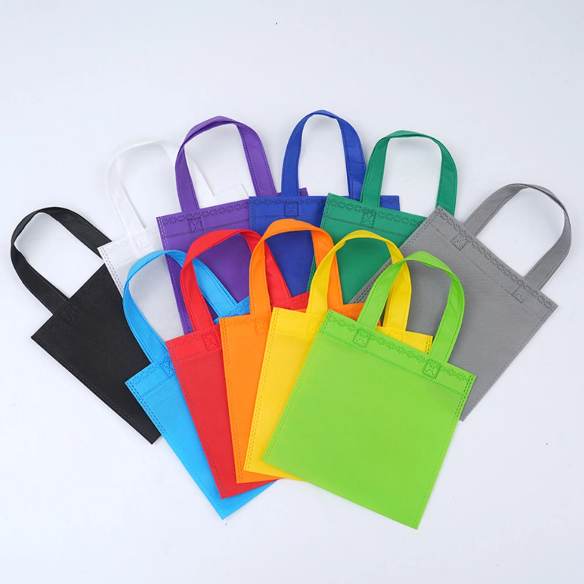 Colorful Non - Woven Bag, Custom Logo, Shopping Promo 5
