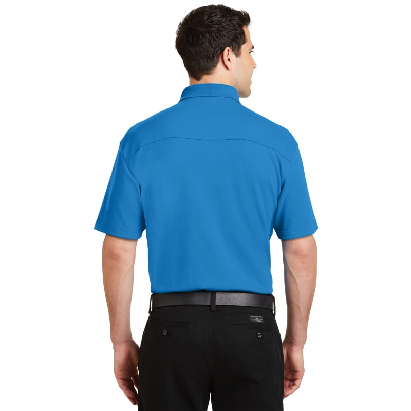 Port Authority Silk Touch Interlock Performance Polo. 25