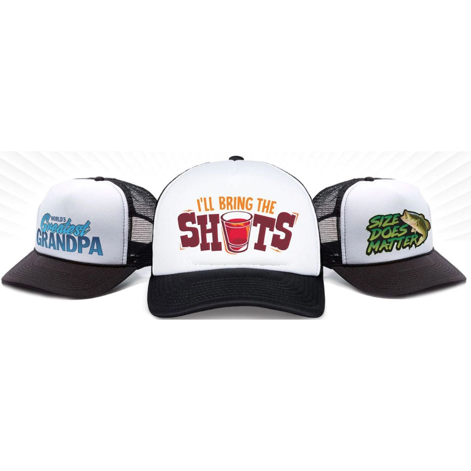 5 Panel Sublimation Polyester Mesh back Trucker Cap with Plastic Snapback 3