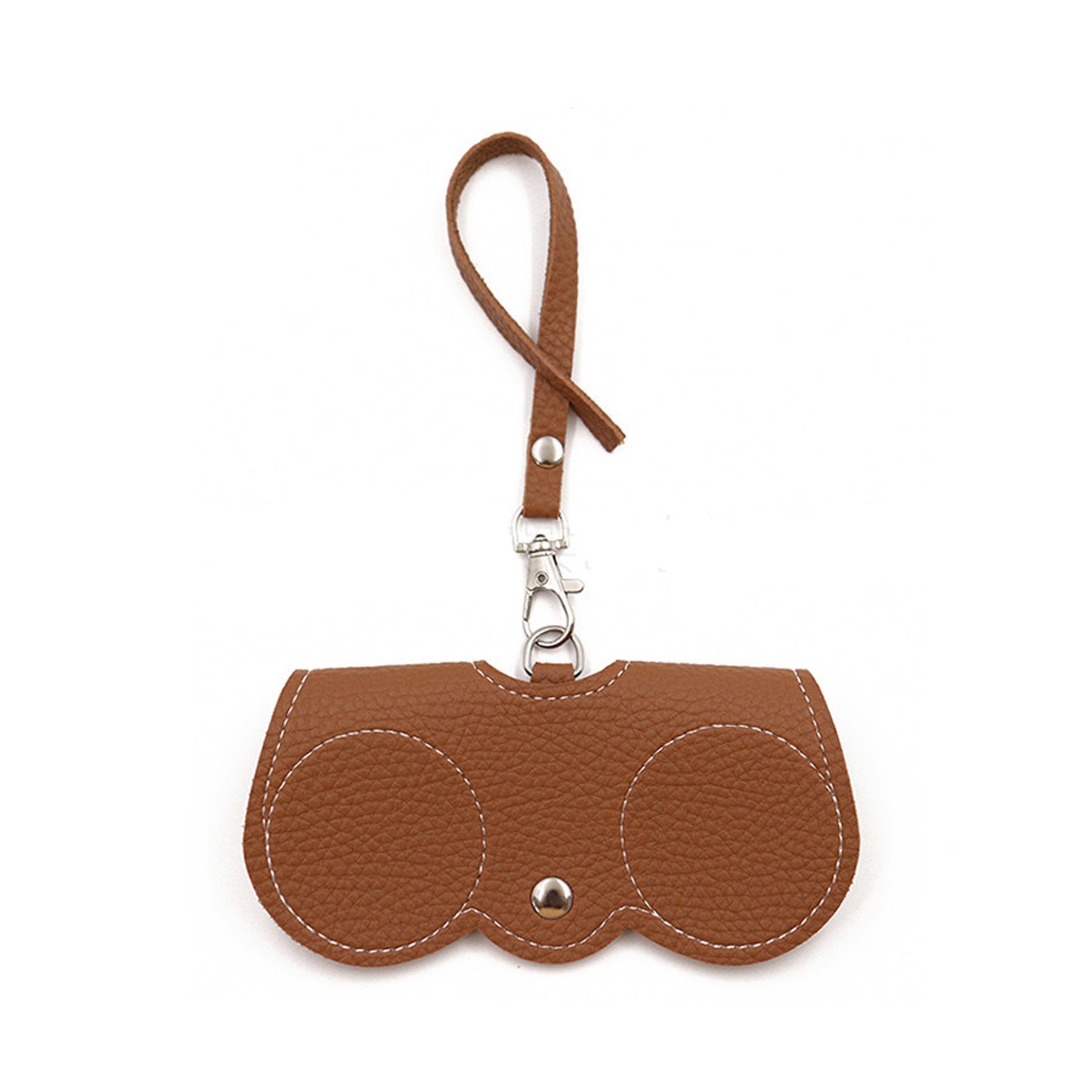 Leather Sunglasses Bag With Strape 3