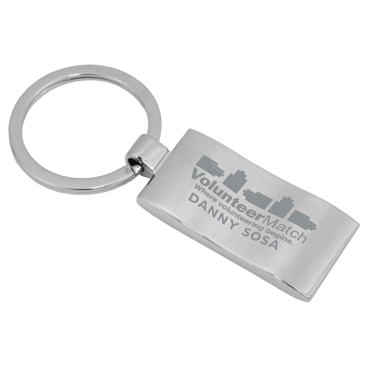 "Isabella" Laser Engraved Metal Key Holder 4
