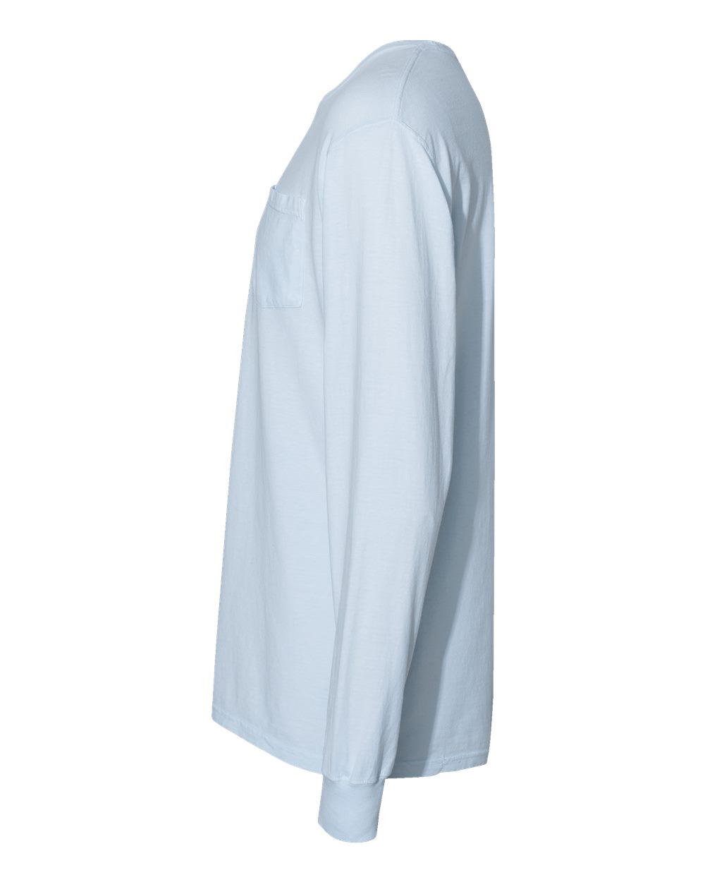 Unisex Garment-Dyed Long Sleeve T-Shirt With a Pocket - GDH250 51