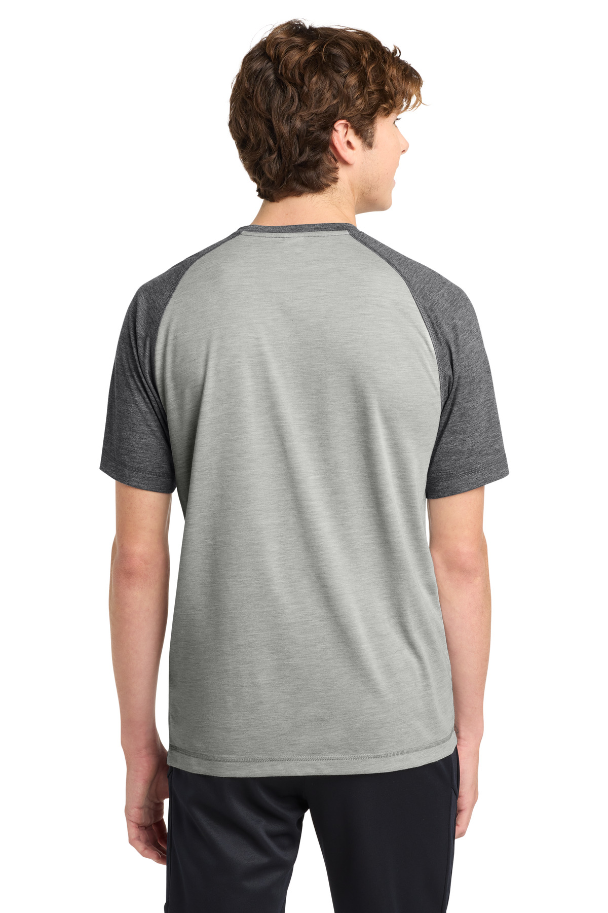 Sport-Tek PosiCharge Tri-Blend Wicking Raglan Tee. ST400 59