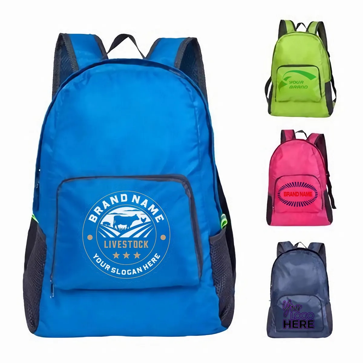 Foldable Backpack Ultra Lightweight Water Resistant Daypack 2