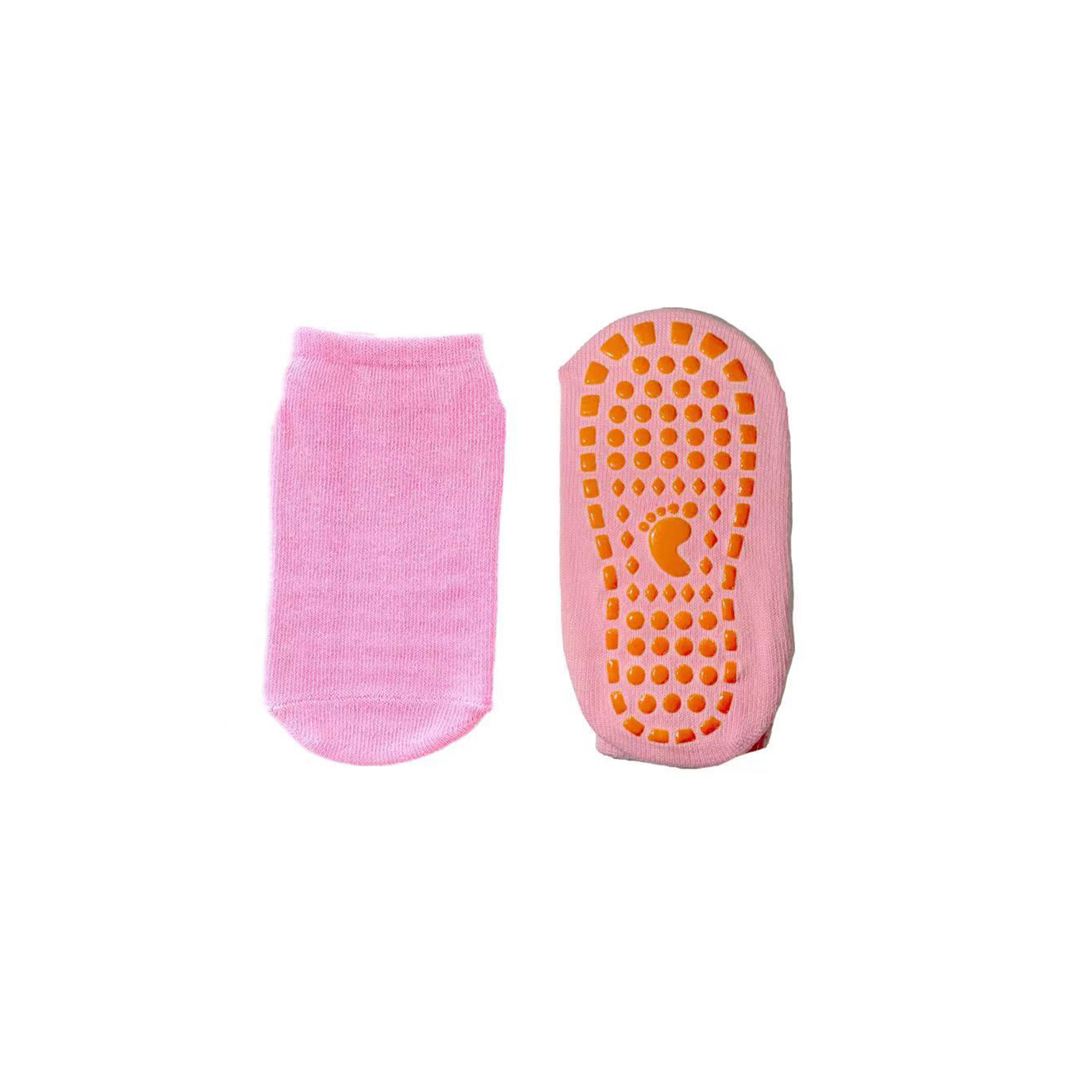 Non Slip Grip Pilates Yoga Sock 8.25" Length Adult Size 9
