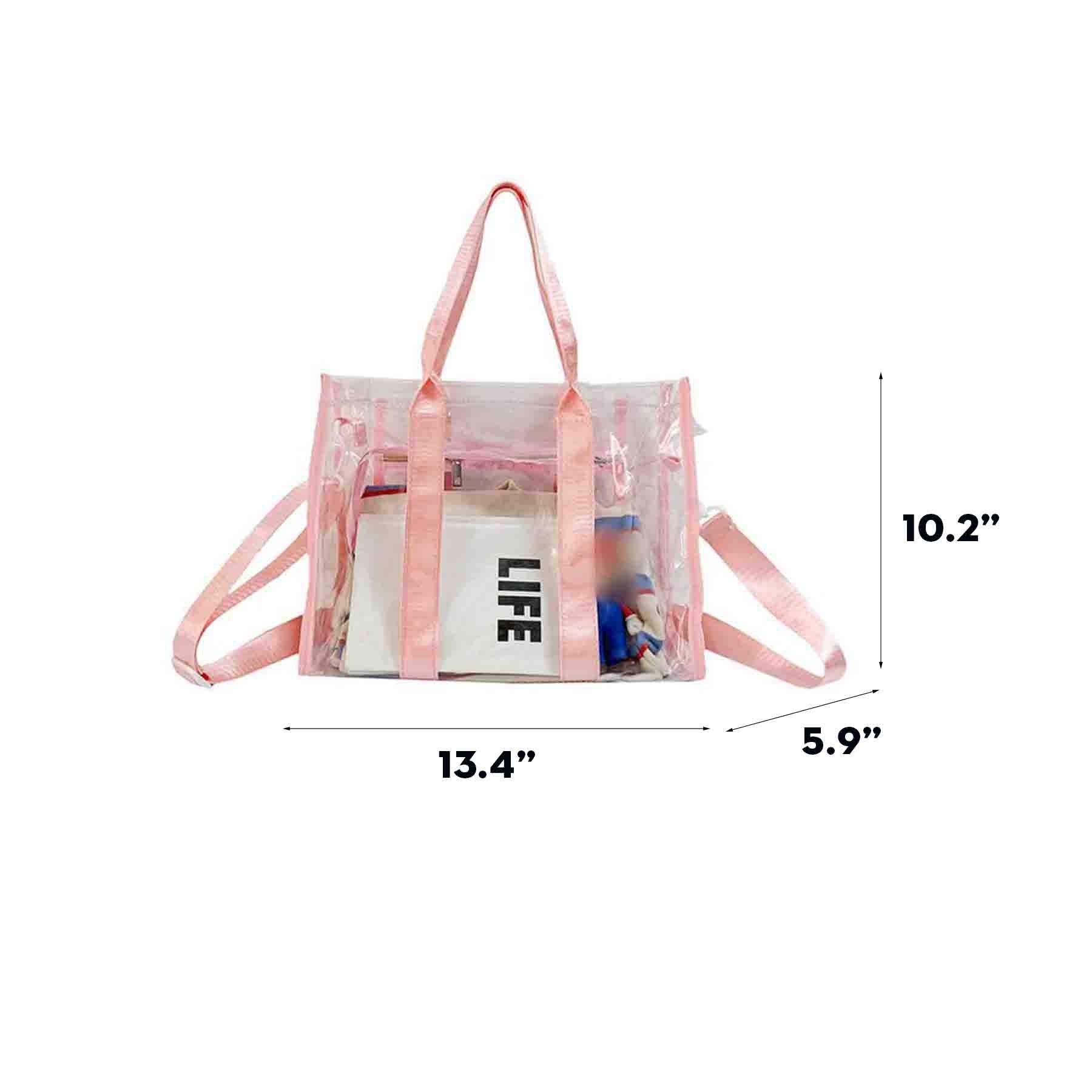 PVC Transparent Shoulder Bag 3
