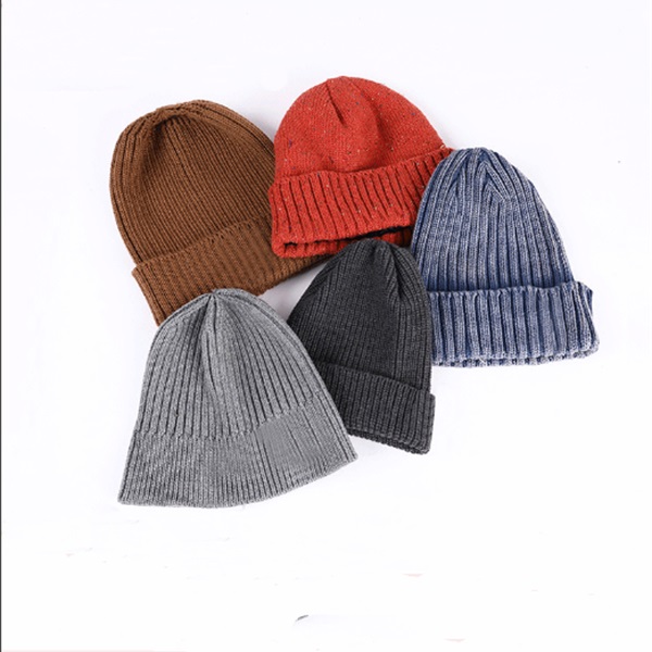 Cuff Beanie Hat Winter Skull for Women and Men 5