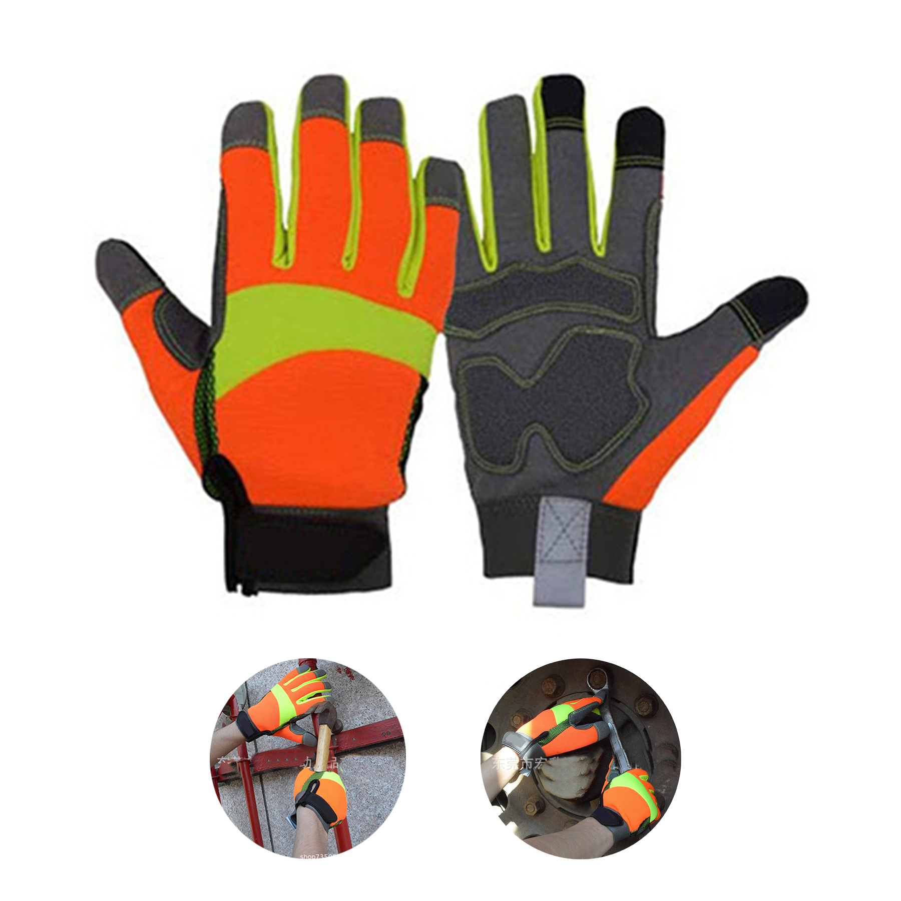 Heavy Duty Safety Work Gloves 3