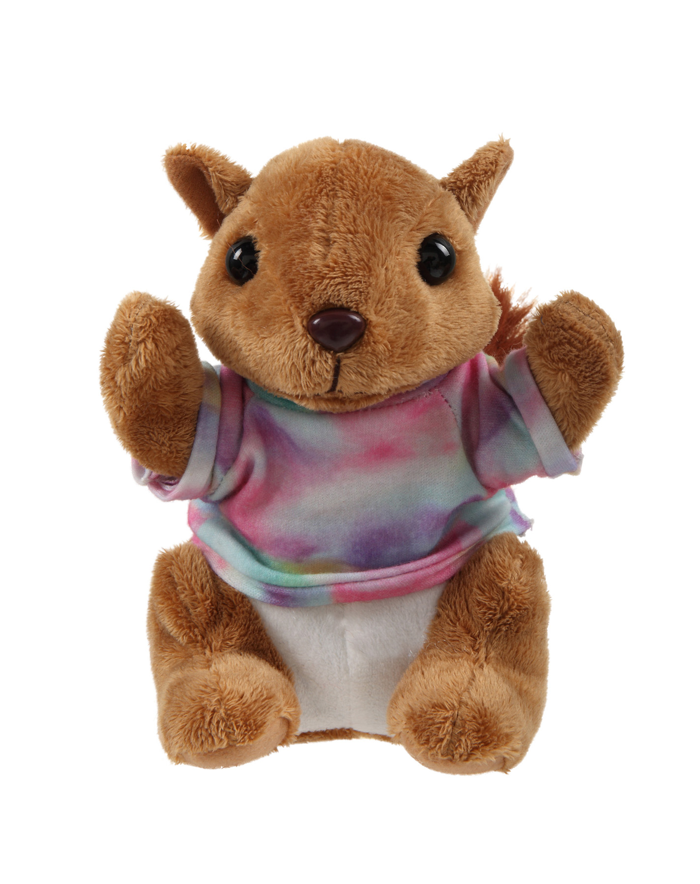 Soft Plush Sitting Squirrel with T-shirt 27