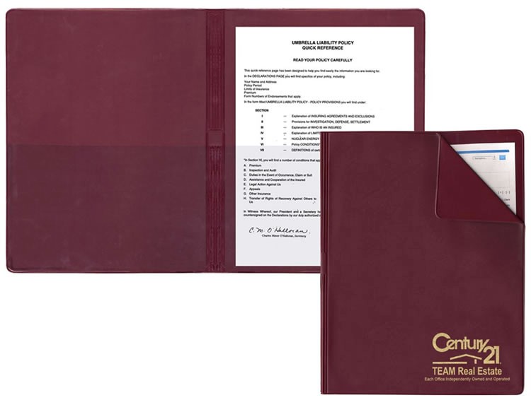 Flexible Cover Presentation Folder 11