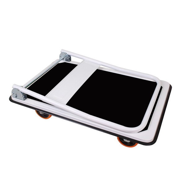 Foldable Rolling Warehouse Moving Flatbed Platform Dolly Car 3