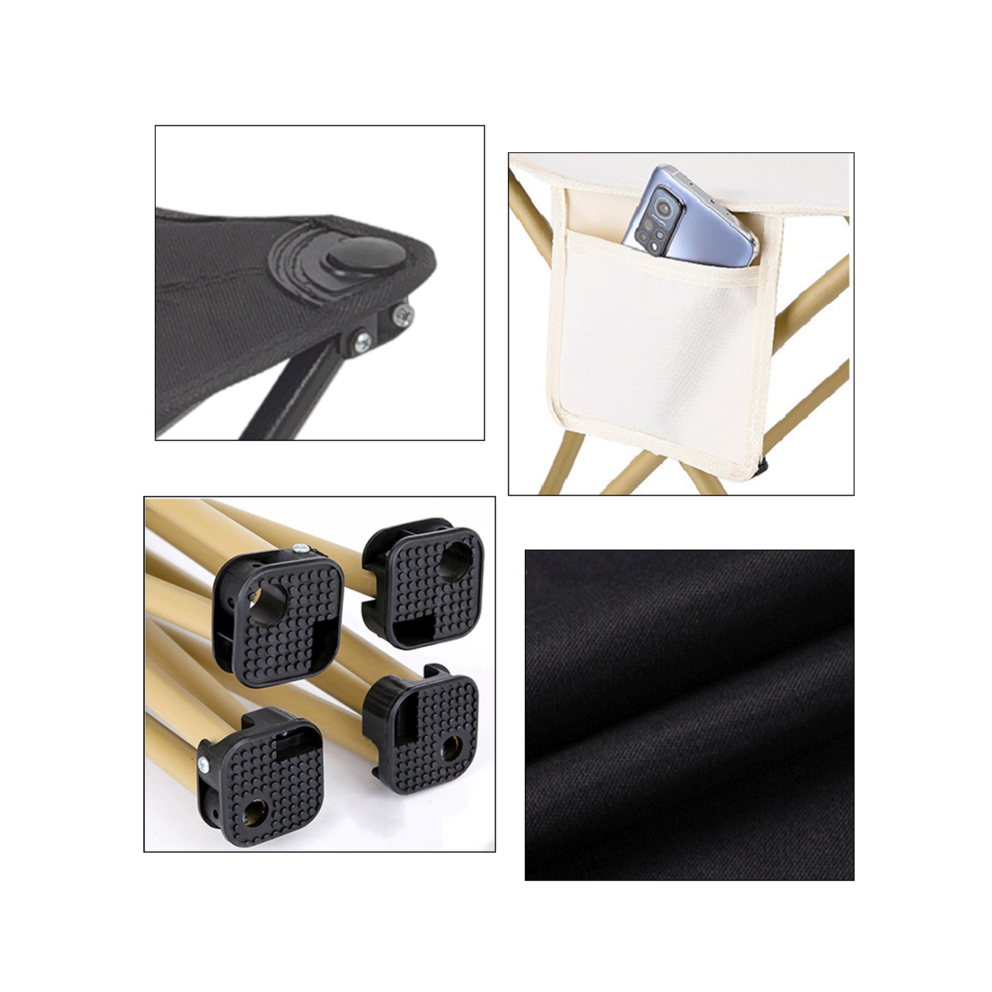 Foldable Chair With Hanging Bag 3