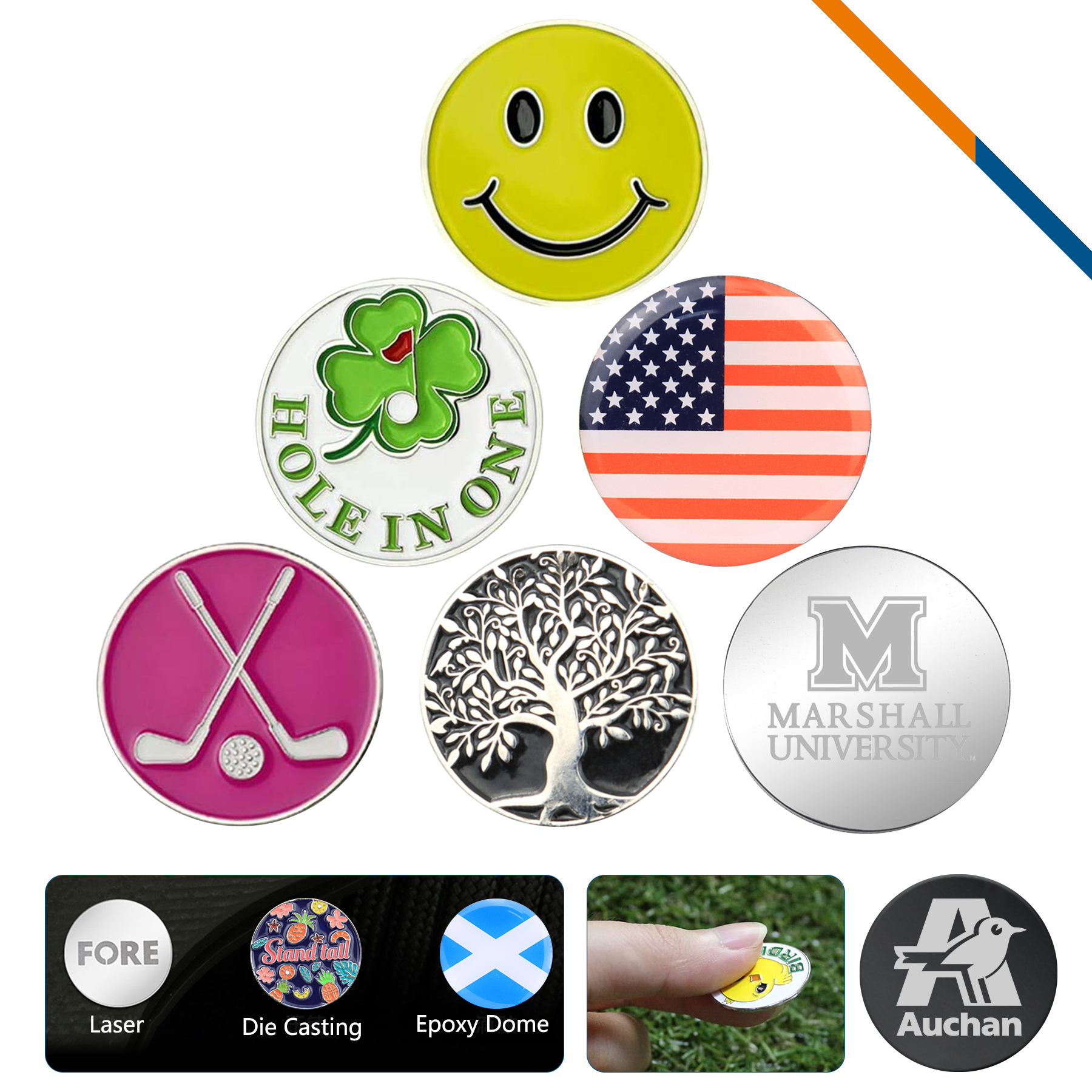 Ronid Golf Ball Marker 3