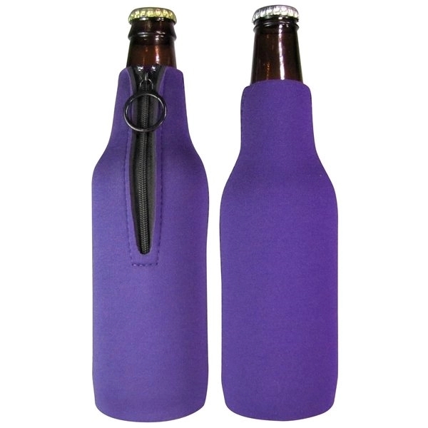 Zippered Beer Bottle Coolers 8