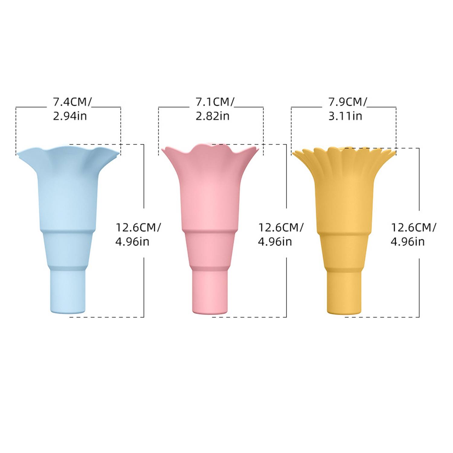 Foldable silicone ice cream cone 2