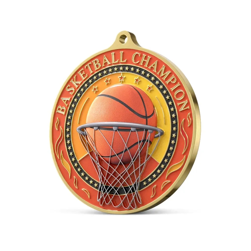 UV Printed 3D Medals 2" 9