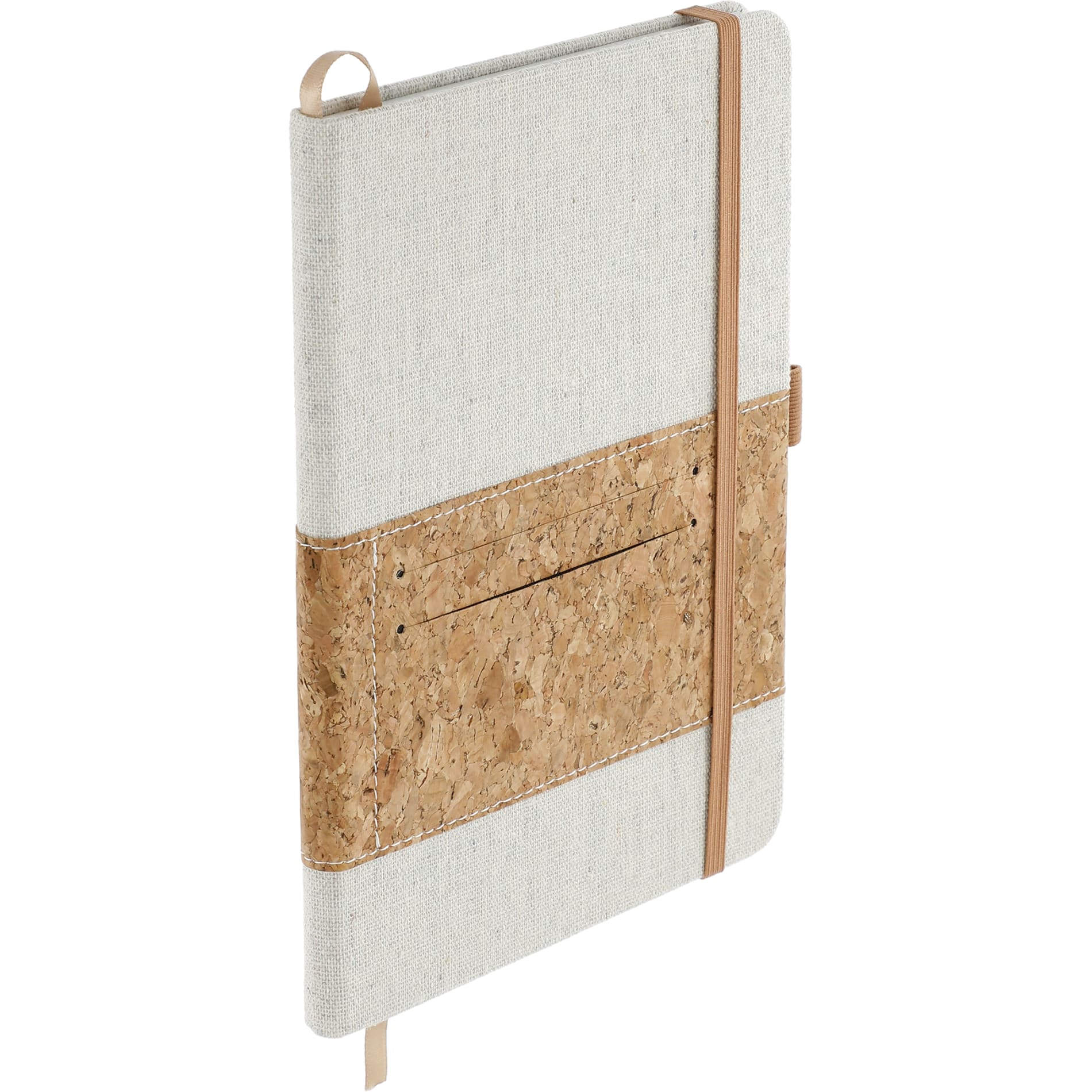 FSC® Mix 5.5" x 8.5" Recycled Cotton Cork Notebook 14
