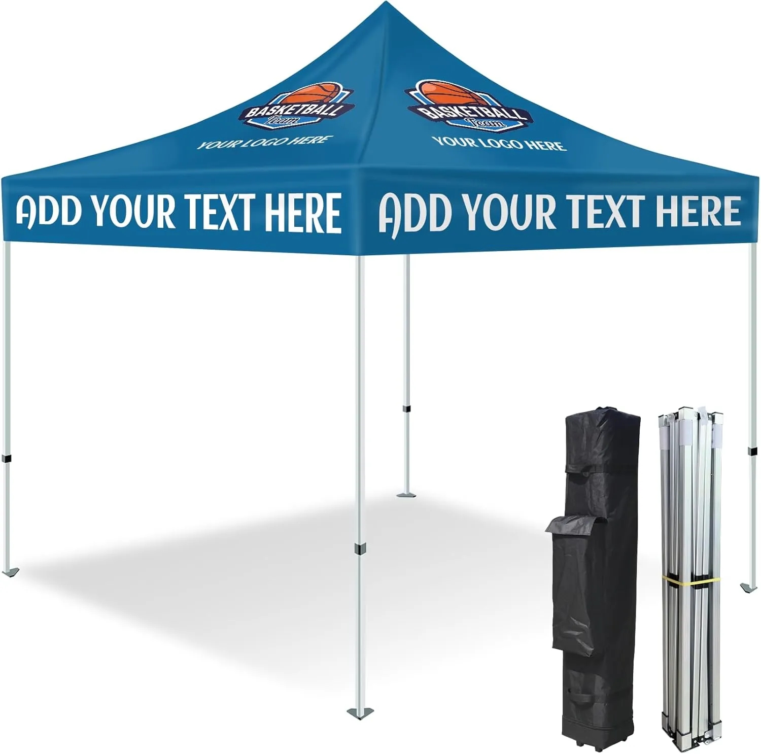 10' x 10' Pop Up Tent Kit w/ Steel Frame 2