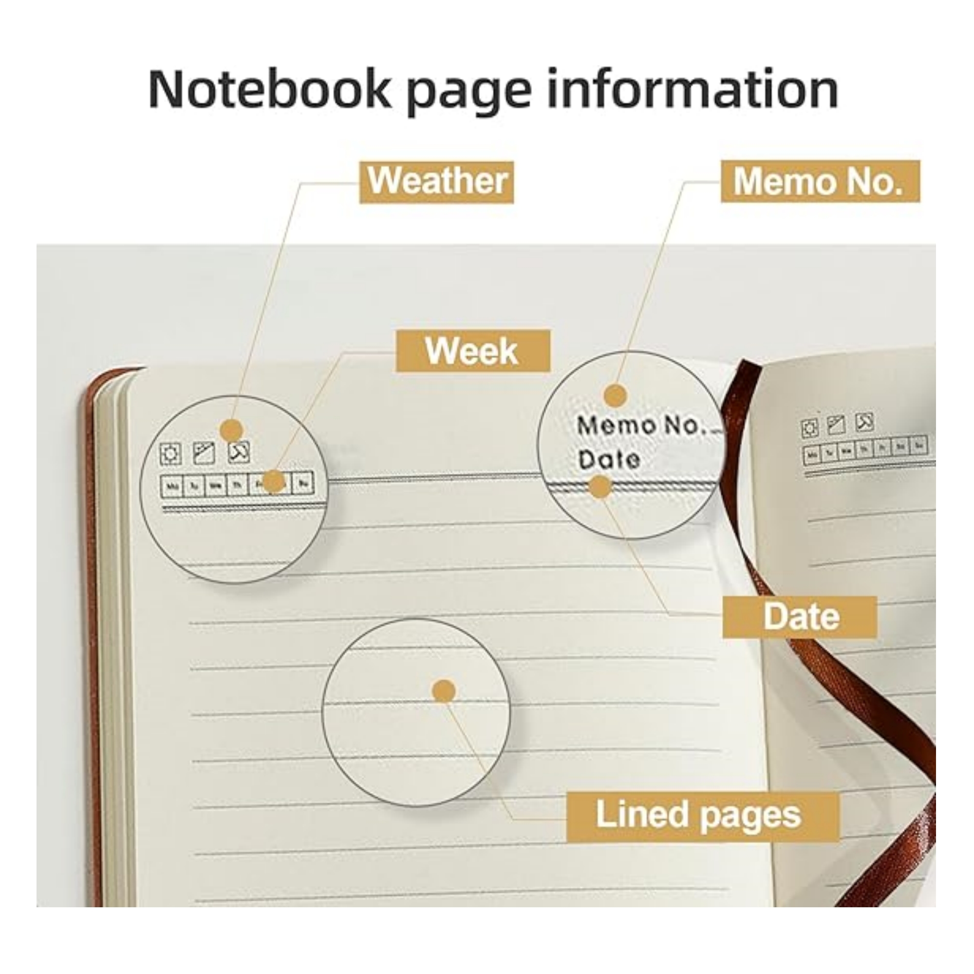 A5 Lined Journal Notebook 1