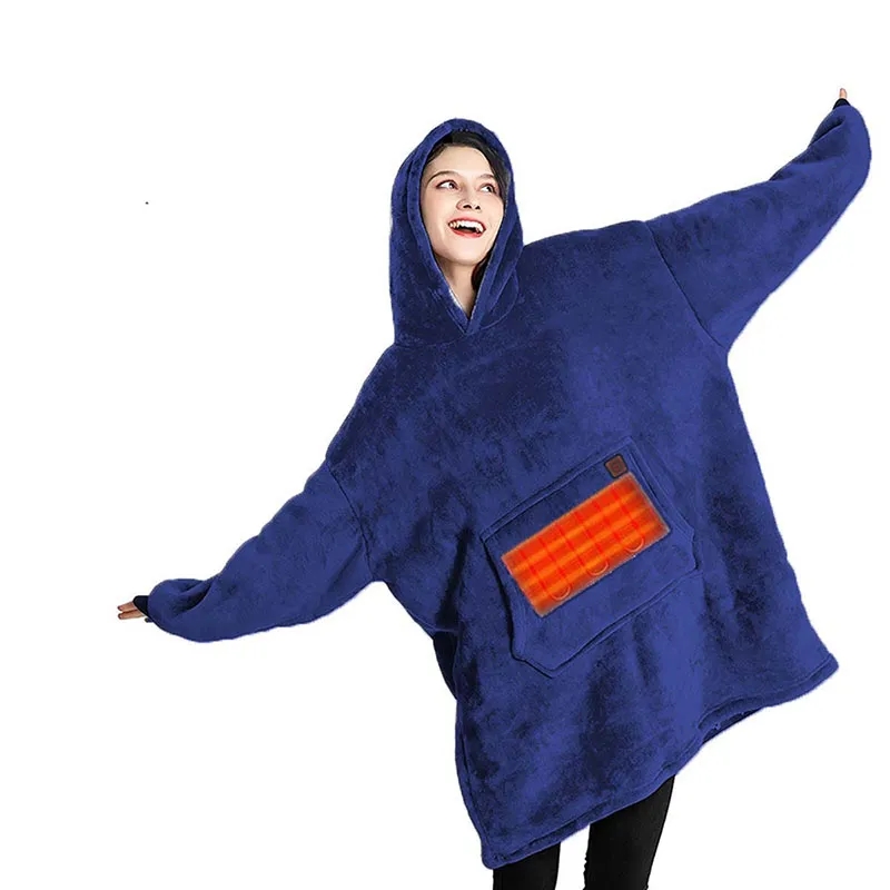 Usb Heated Wearable Blanket 3