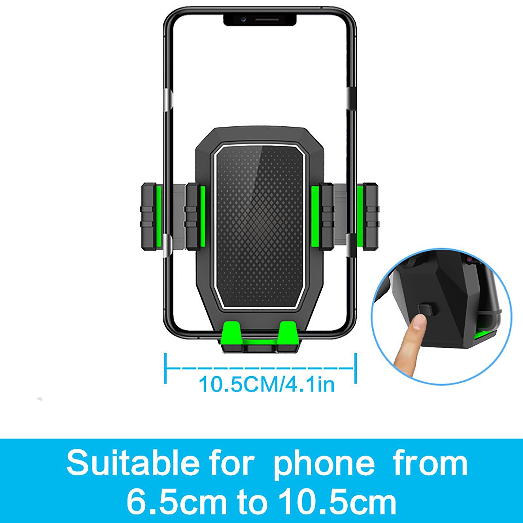 Car Cup Holder Phone Mount Adjustable Base With 360 Rotation 5