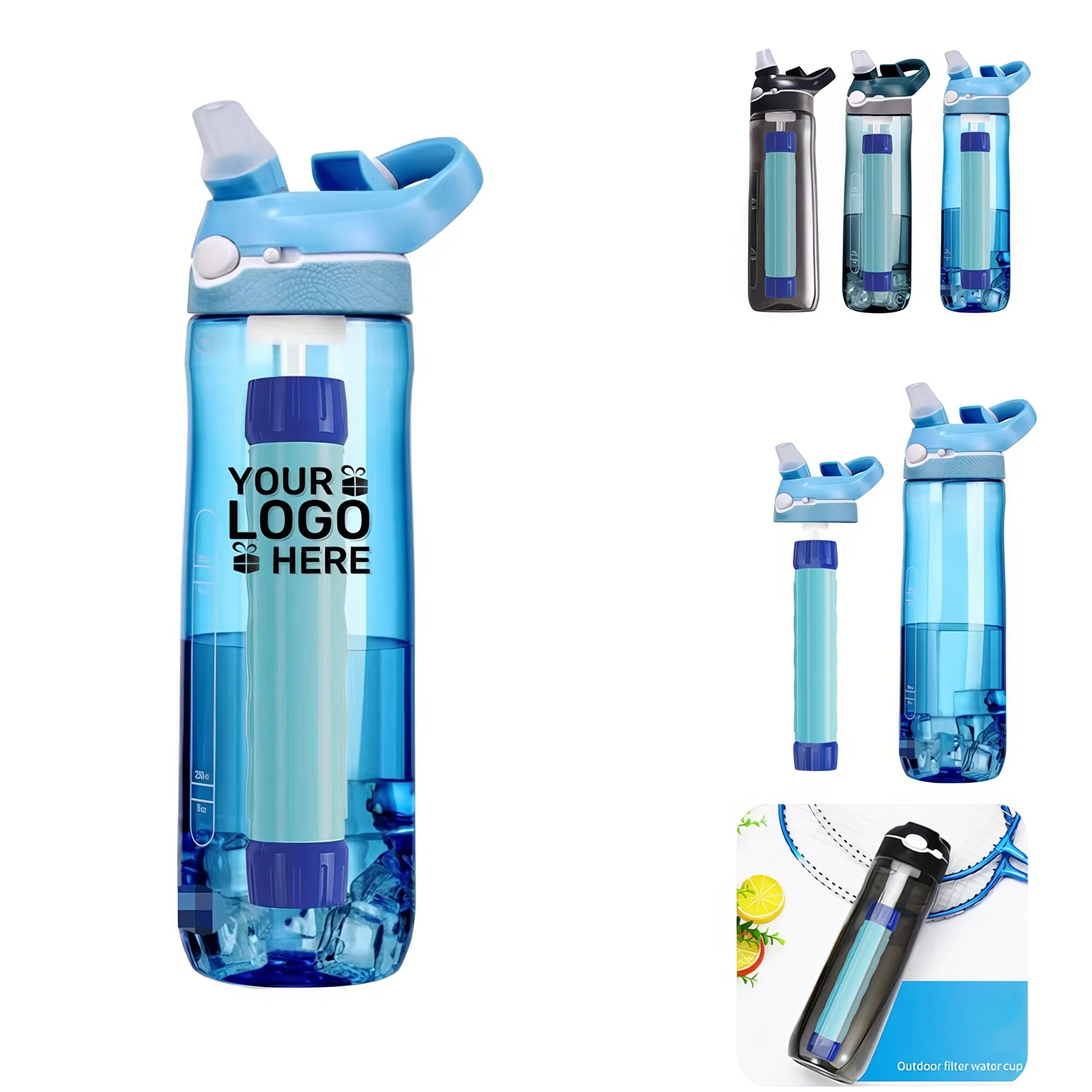 Insulated Filtered Water Bottle 3