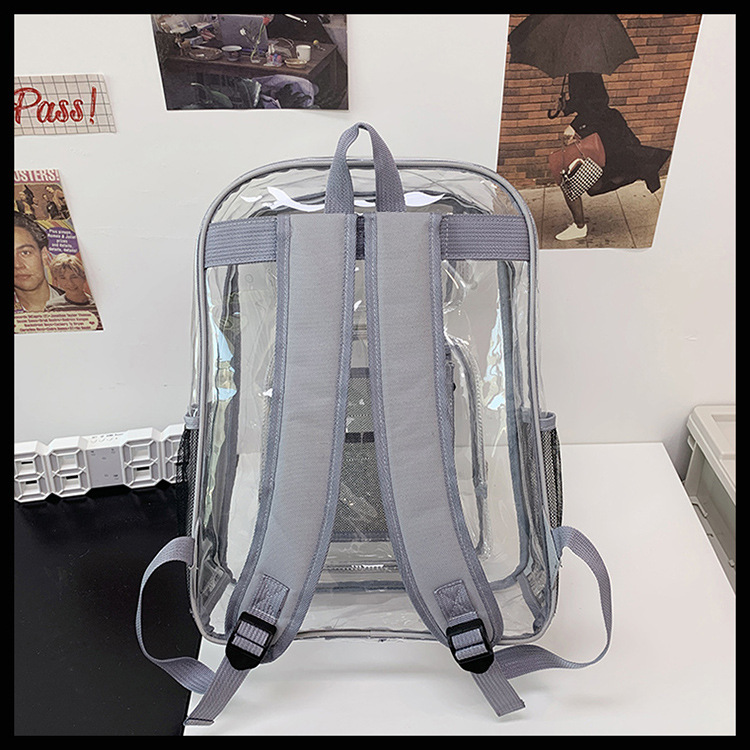 PVC Plastic Backpack 10