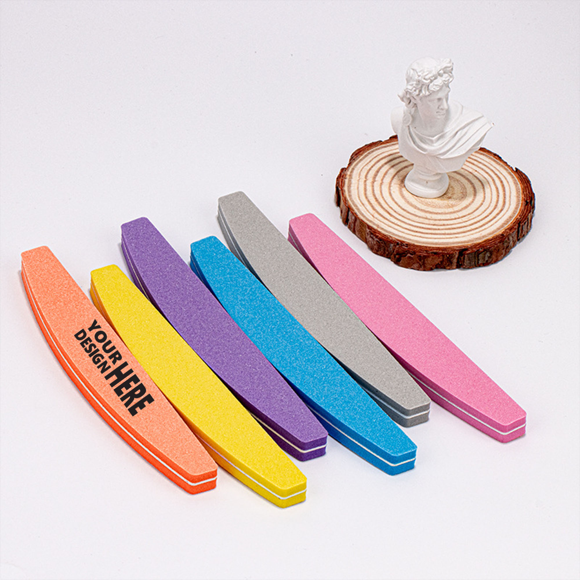 Sponge Nail File Double Side Manicure Tool 2