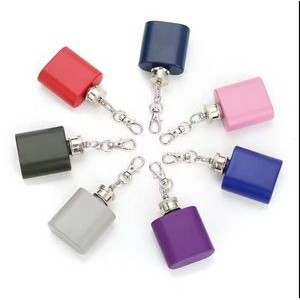 Mini Liquor Flask with Keychain 3