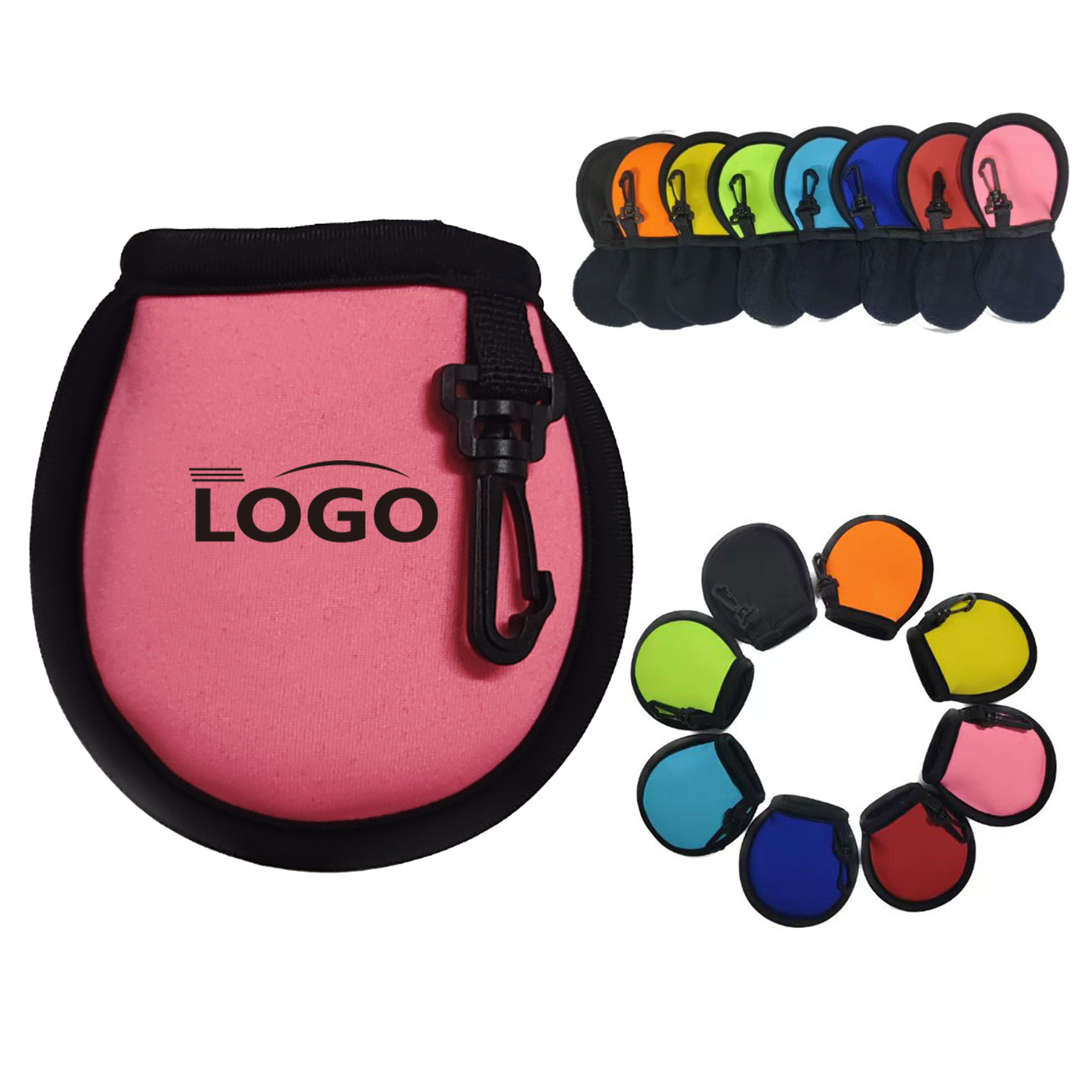 Colorful Neoprene Golf Ball Holder 2