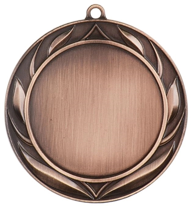 2 3/4" Wreath Medal w/2" Insert 14
