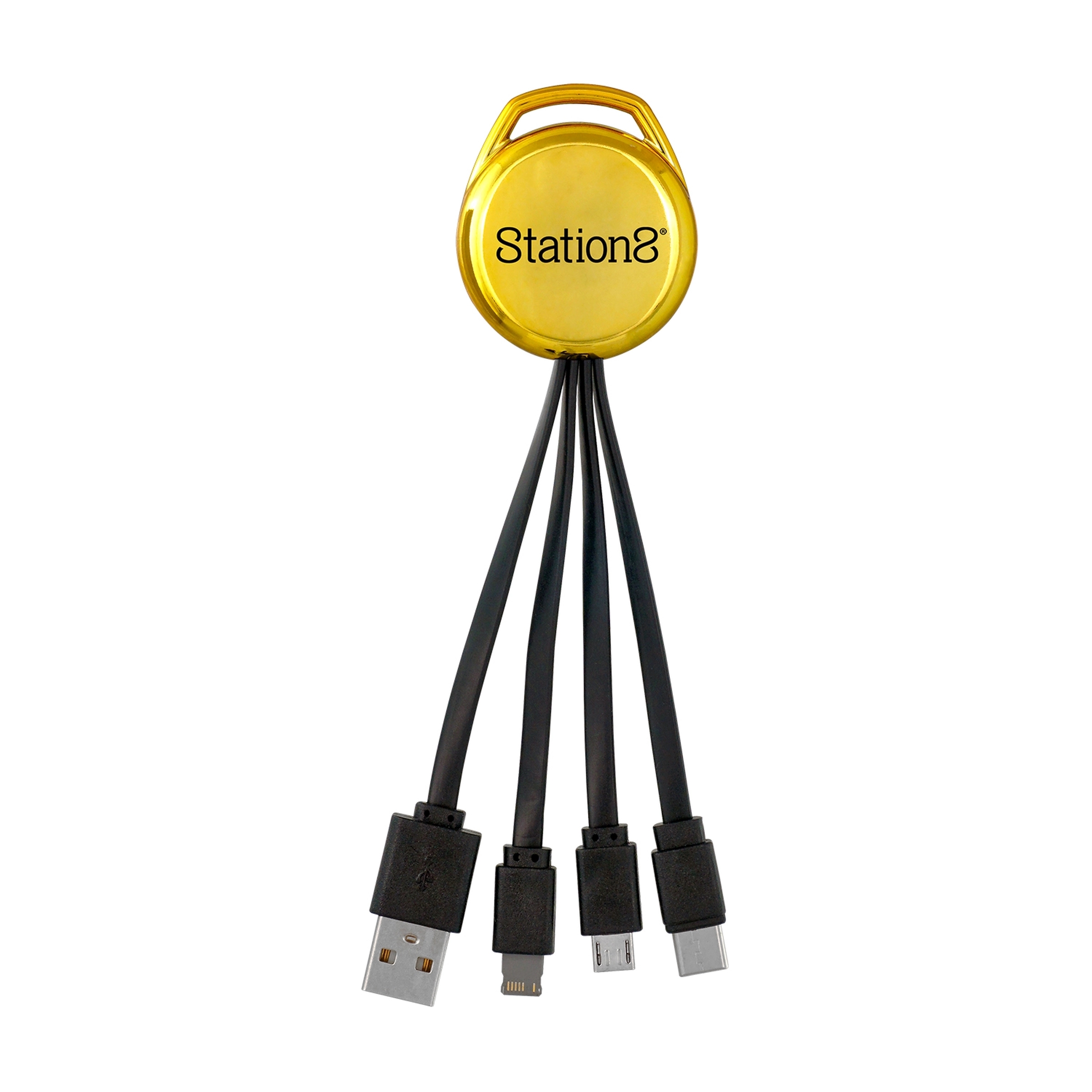 METALLIC VIVID 3-IN-1 CHARGING CABLE 6