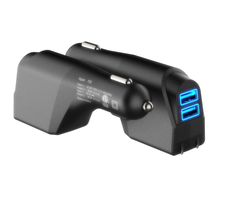 Car+Wall LED Charger 4
