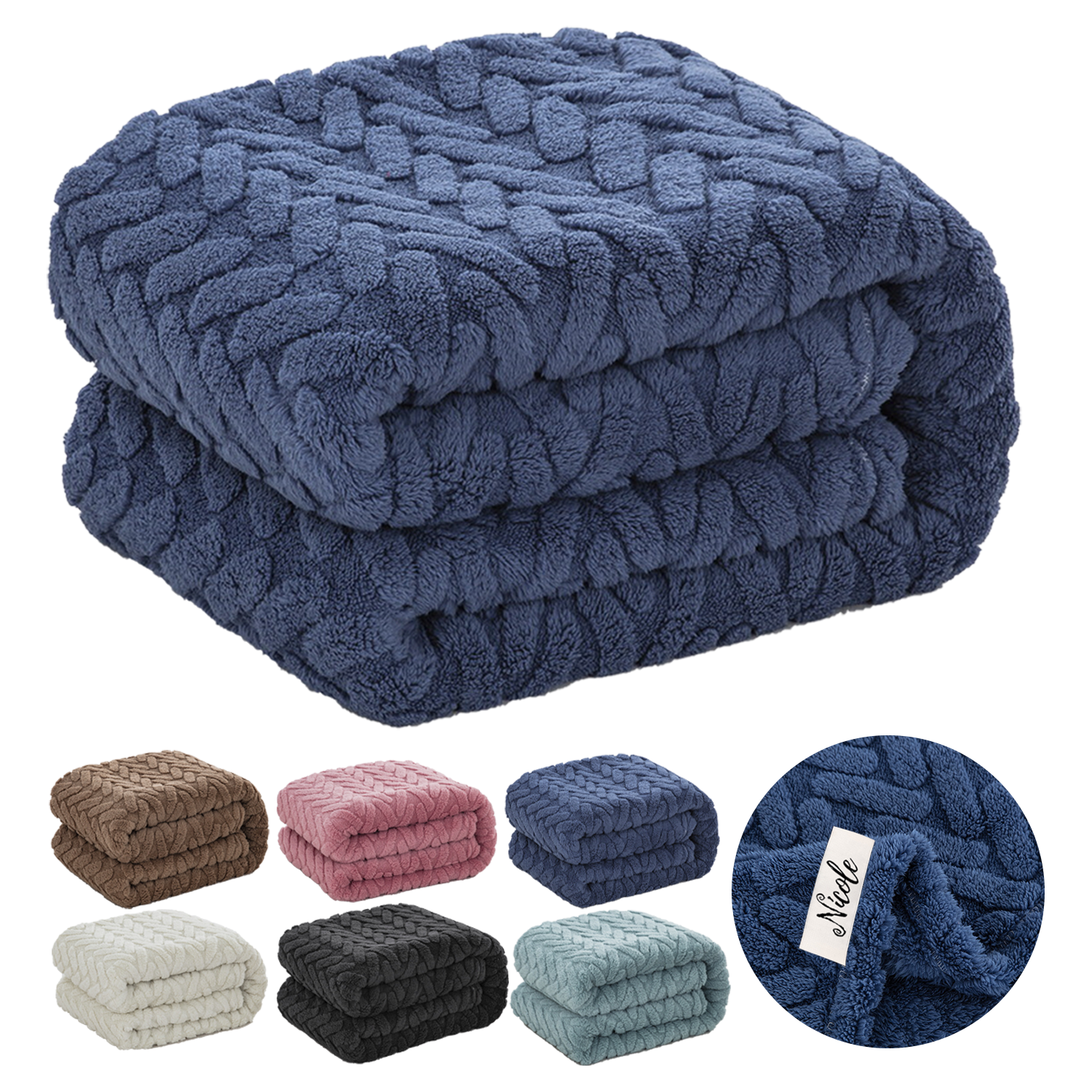 Breathable Coral Velvet Polyester Blanket 2