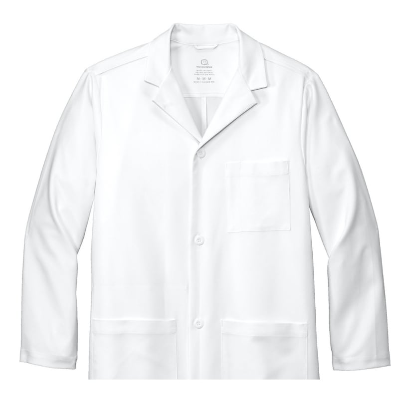 WonderWink Men's Long Lab Coat 6