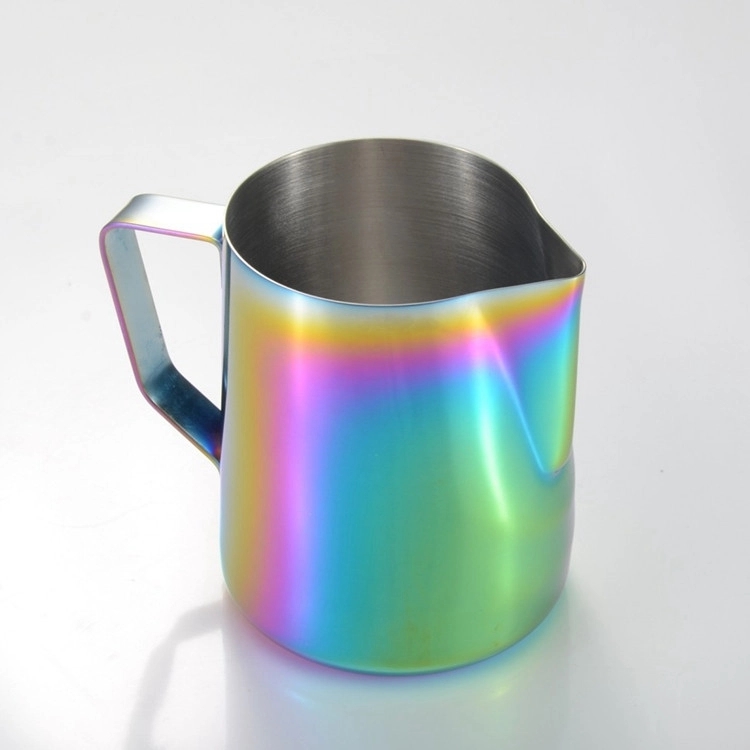 Custom 12oz Stainless Steel Pitcher Perfect for Latte Art 7