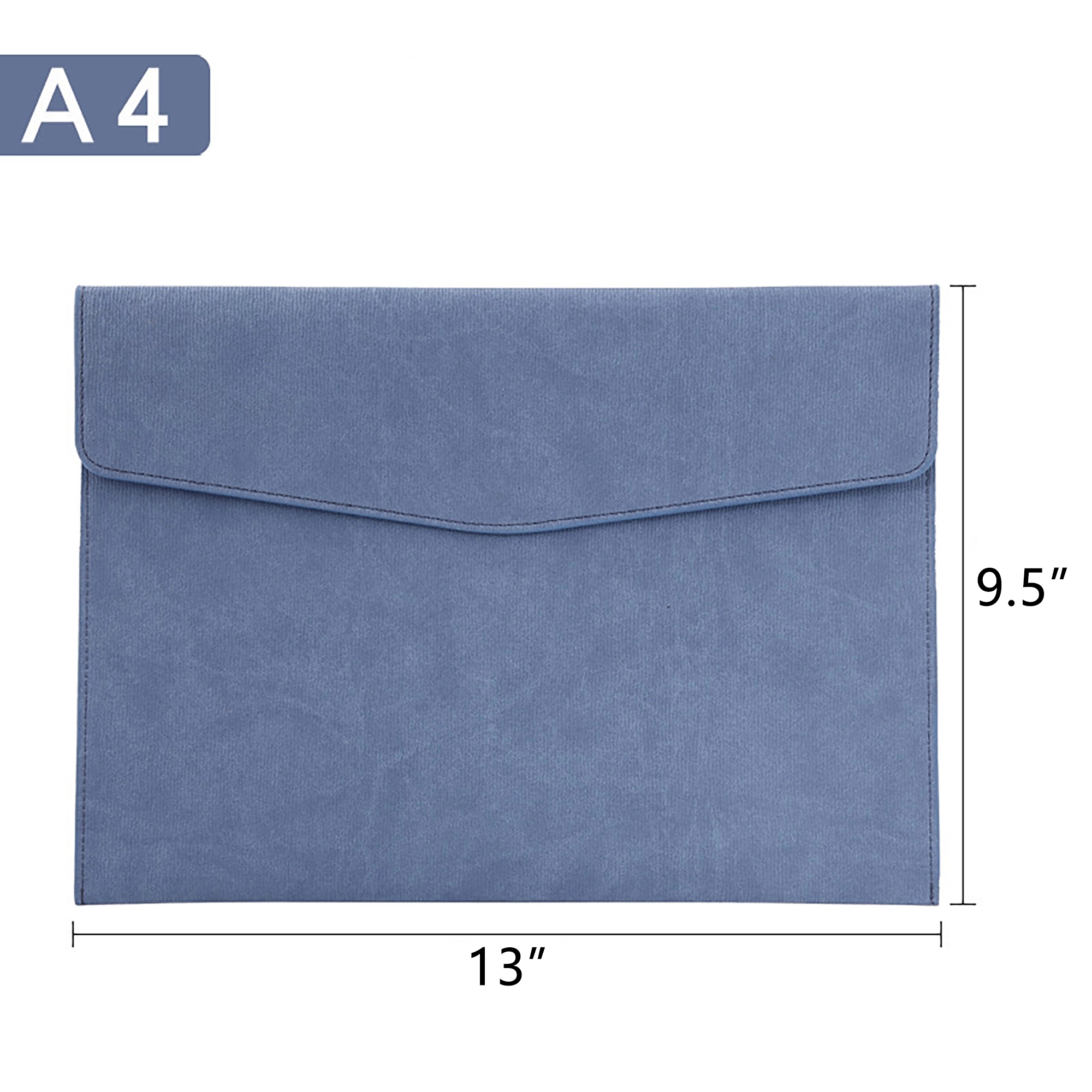 MOQ 20pcs A4 PU Leather Envelope Document Folder 3