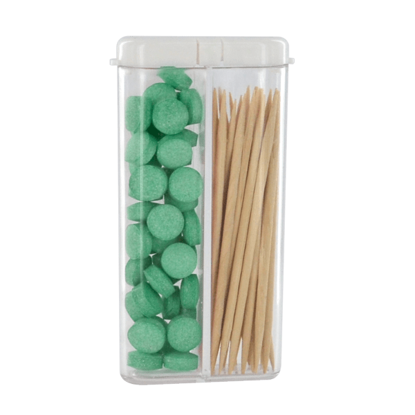 Rectangular Flip-Top Mints and Toothpicks 9