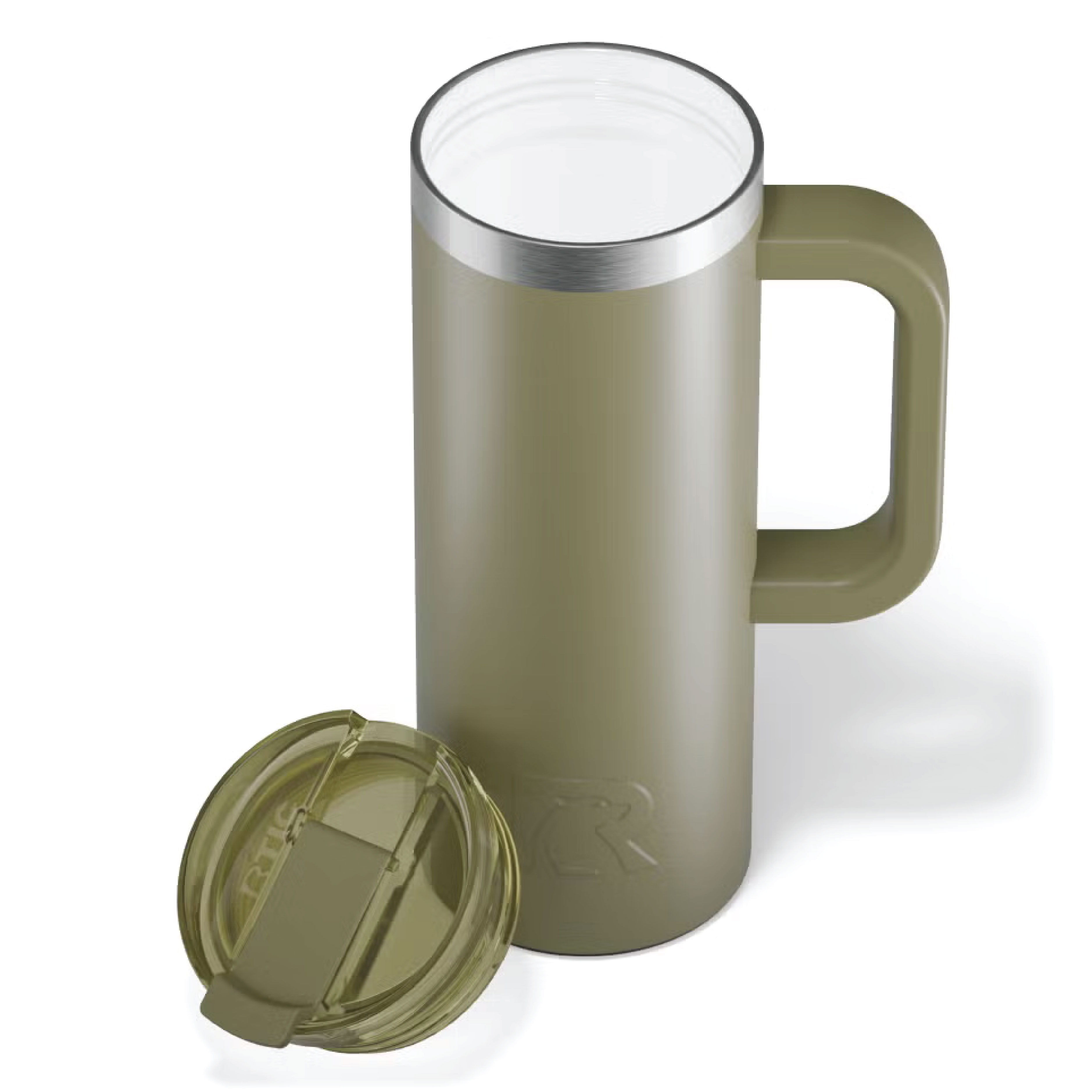 RTIC 20oz Ringed Stainless Steel Ceramic Lined Travel Mug 14