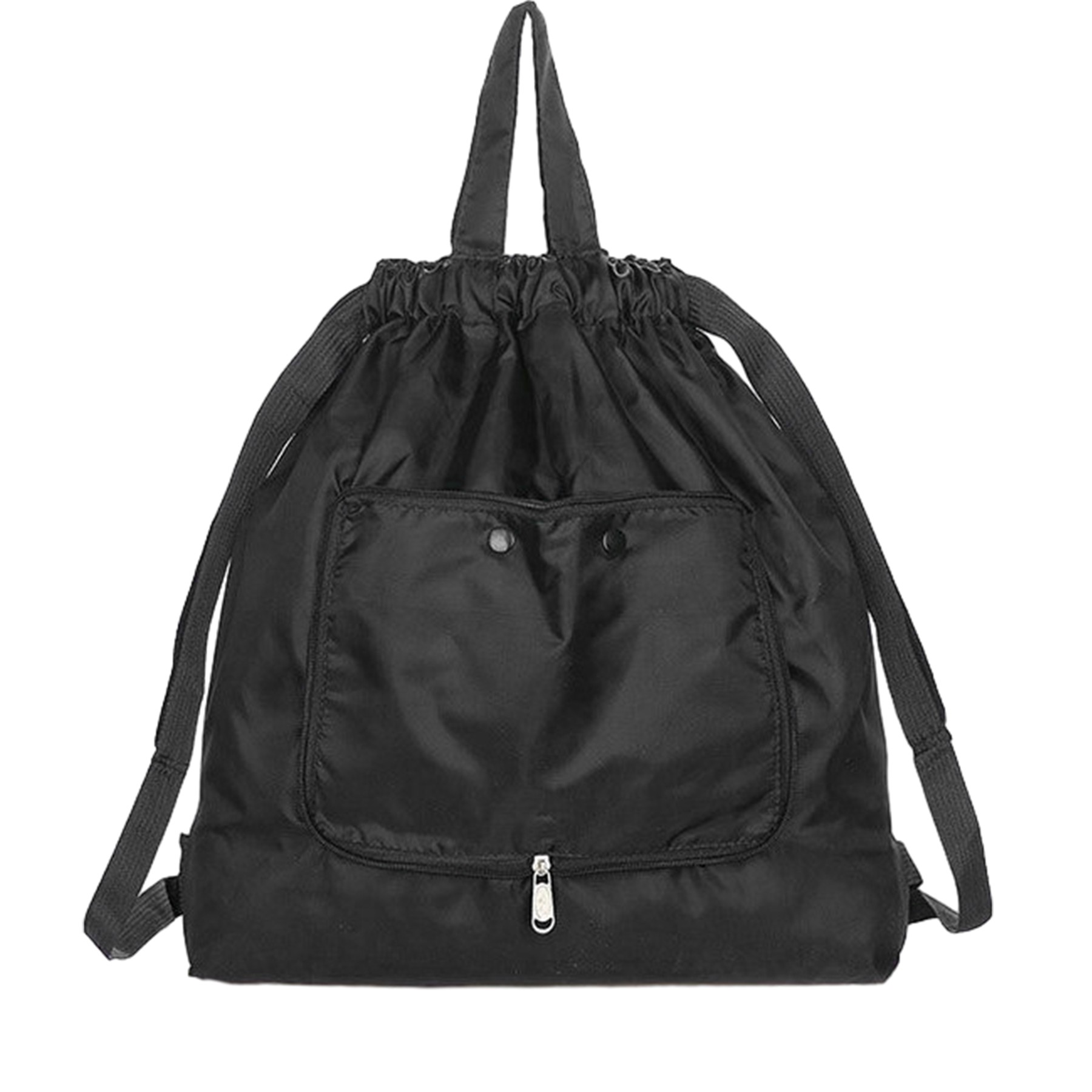 16.9" Drawstring Folding Backpack 2