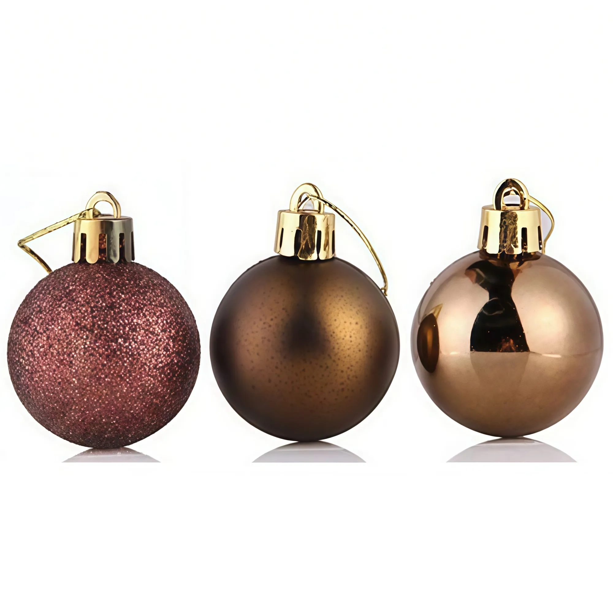 Party Christmas Plastic Decorative Balls 3