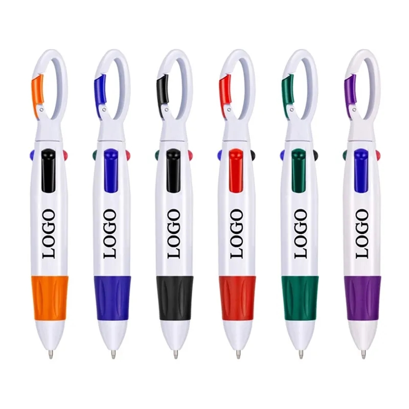 Four Colores Plastic Ballpoint Pen 4
