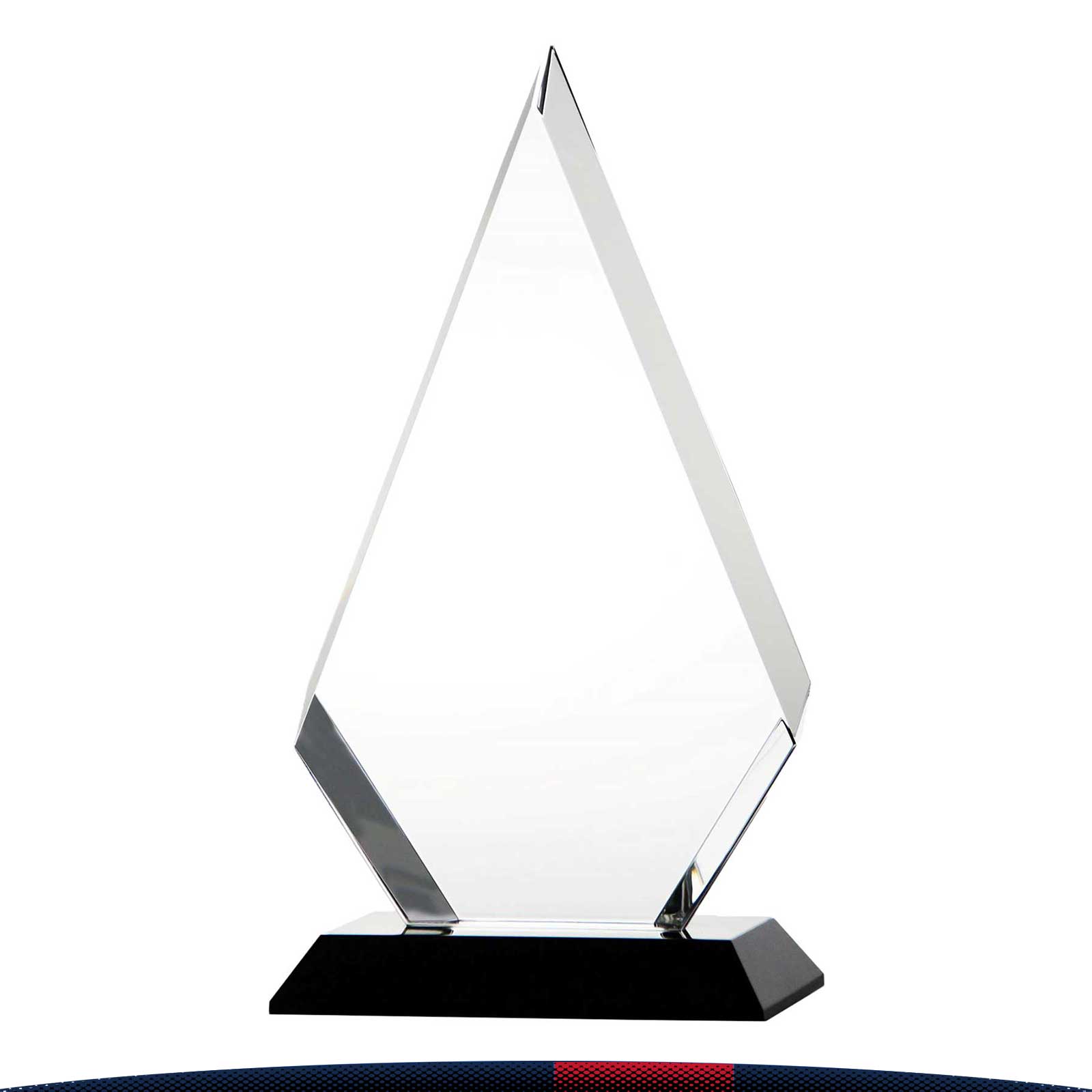 Donada On Point Crystal Award 3