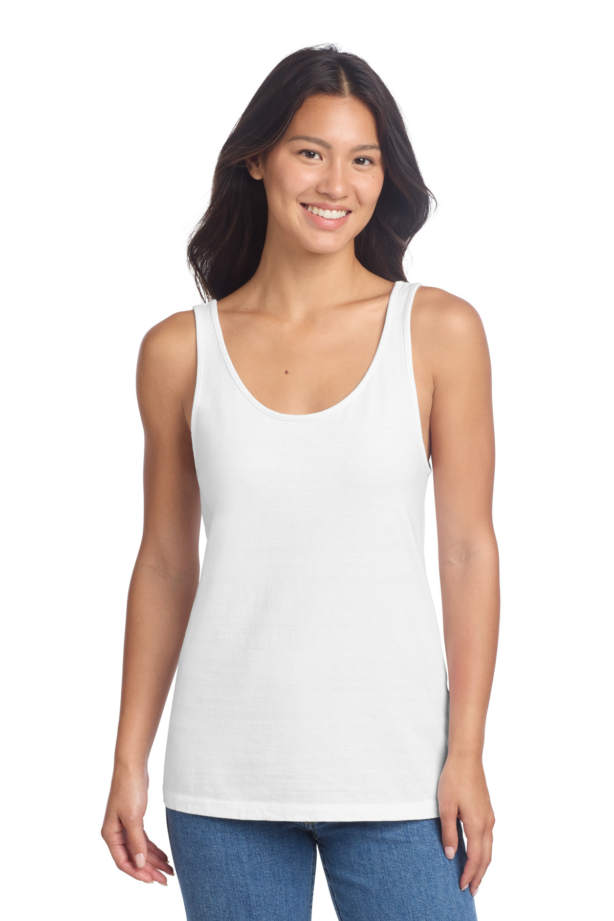 Port & Co Women's Beach Wash Garment-Dyed Tank LPC099TT 5