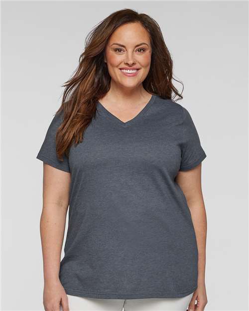 Women's Curvy Collection Fine Jersey Tee - 3816 72