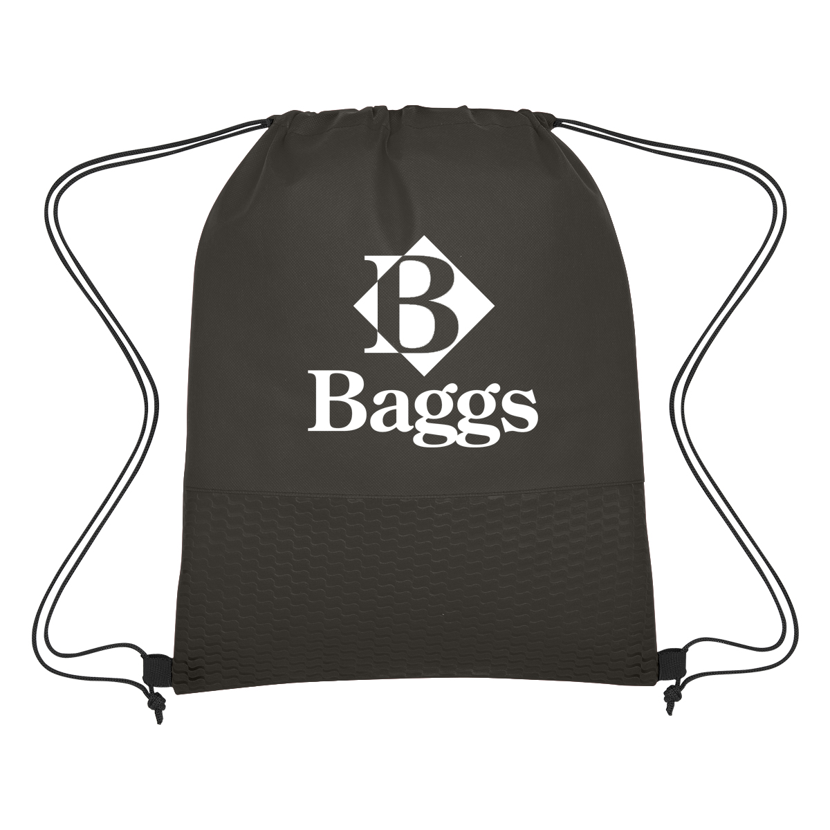 Wave Design Non-Woven Drawstring Bag 11