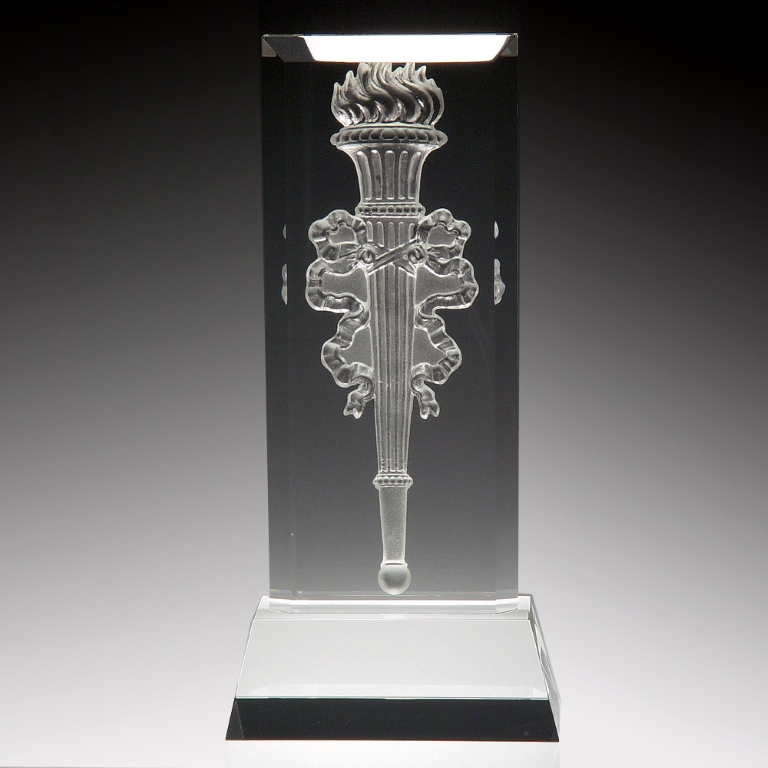 Victory Flame Crystal Award