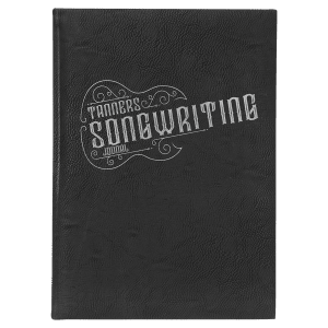 7" X 9 3/4" Laserable Leatherette Journal-Lined Notepad 9